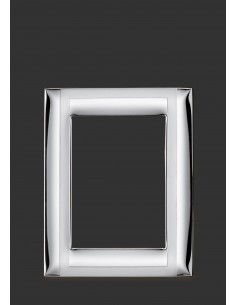 Cornice Sovrani  09X13 in Argento laminato